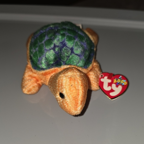 (J3) TY Peekaboo Turtle Stuffed Animal - Picture 1 of 5